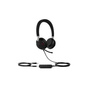 Гарнитура UH38 Dual UC-BAT Дуо, гибридная, USB/Bluetooth, HD звук, шумоподавление, LED-индикатор, з Гарнитура UH38 Dual UC-BAT Дуо, гибридная, USB/Bluetooth, HD звук, шумоподавление, LED-индикатор, з